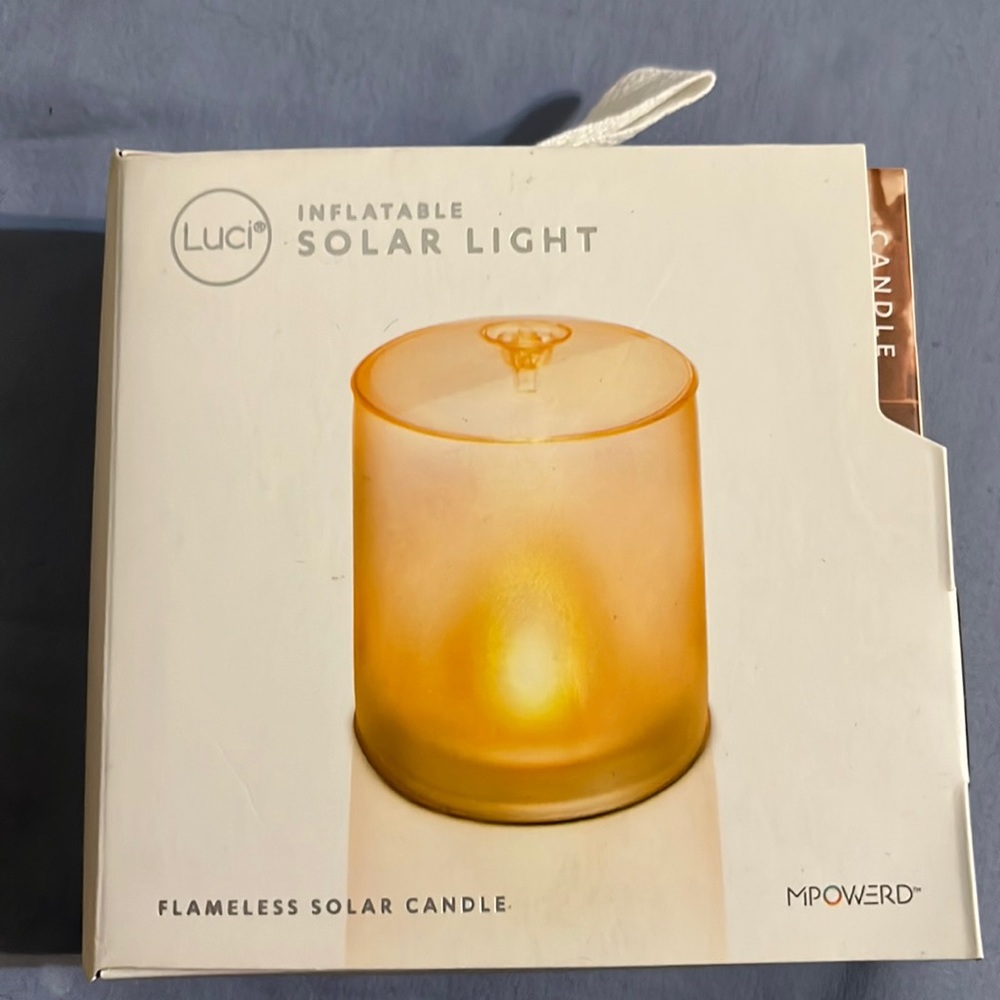 LUCI Inflatable Solar Light new